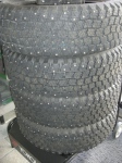 中古スパイクタイヤ　１９５／６５Ｒ１５　４本