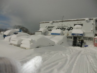 今日も吹雪　今日も除雪で１日が～