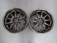 ＲＡＹＳ　ＣＥ２８　９.５Ｊ１８　中古２本ＳＥＴ　１本ジャンク品