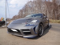 フェァレディZ　Z33　WEBER　SPORT　ボンネット　取付しました　(*^｡^*)