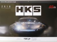 2018　HKS　カレンダー　入荷しました。