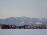 今日から3月です．．．が　吹雪です！