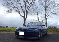 BMWアルピナ　3E46　E46　マフラー排気漏れ修理です！