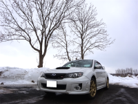 インプレッサ　WRX　GVB　EJ20　HKS　車高調KIT　取付です！