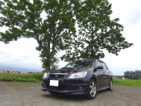 エクシーガ　YA15　EJ20　R/ブレーキパット＆ローター交換です！