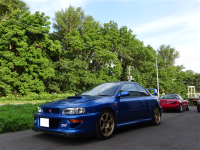 インプレッサ　GC8　ロードスター　NA6CE　車検上がりました！