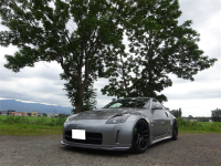フェアレディZ　Z33　VQ35　F/鬼キャン取付と4輪アライメントです！