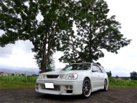 ステージア　WGNC34　RB26DET　HKS　HIPERMAX-Ｓ　車高調KIT　取付です！