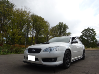 レガシィワゴン　STI　BP5　EJ20　オイル＆タイヤ交換です！