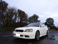 レガシィ　B4　BE5　EJ20　エンジンオイル交換です！