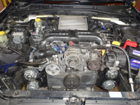 レガシィワゴン　BP5　EJ20　タイベル一式　交換です！