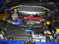 インプレッサ　ＳＴＩ　GDB　EJ20　タービン＆クラッチ他　取付です！