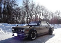 スカイライン　KGC10改　RB26DET　スターターS/W＆牽引フック取付です！