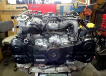 レガシィ　B4　BE5　EJ20　エンジンO/H　組立始まりました！