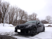 クラウン　アスリート　GRS201　4GR　トランクロック交換です！