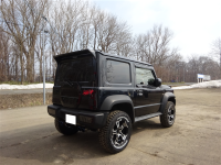 ジムニーシエラ　JB74W　K15B　リヤウイング取付です！