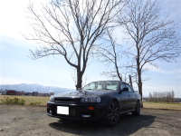 スカイライン　ENR34　RB25DET　ATミッション載せ替え　終了です！
