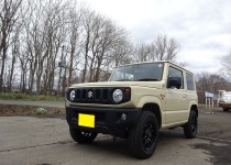 ジムニー　JB64W　R06A　アルミホイール　X-FIELDα　装着です！