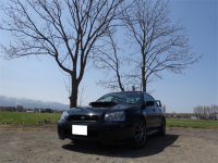 インプレッサ　STI　GDB　EJ20　HKS　マフラー取付です！