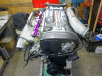 スカイラインGTR　BNR32　RB26DET　HKS　ステップZERO　エンジン完成です！