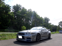 スカイラインGT-R　BNR34　RB26DET　入庫です！