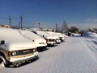 大変だった除雪、そして海外から部品が届く。