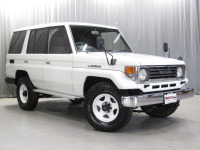 ランクル77純正ホワイト前後デフロックオートマ！走行30.5万キロ整備済み本州仕入車両！