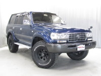 ランクル80後期ディーゼルターボ純正ダークブルー！リフトアップEGR無！走行23.2万キロ！