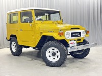 ランクル41純正マスタードイエロー！ディーゼル3Bエンジン換装のため走行不明！パワステクーラー無し！