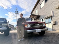 岐阜県Ｏ様にランクル60ご納車させていただきました！