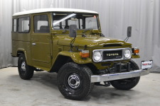 ランクル46後期最終型BJ46V5速マニュアル！パワステクーラー付！純正シシリアンオリーブ！