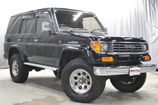 78プラドブラックボディ！メッキパーツ！走行23.1万キロ！