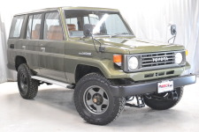 ランクル77全塗装オリーブグリーンに仕上げました！走行27.5万キロ！本州仕入車両！