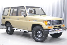 本州仕入78プラド希少EXグレードサンルーフ付き！全塗装ベージュナローボディ！走行19.9万キロ！