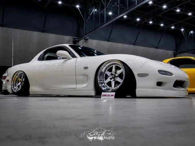 ダイヤカット+リバレルのロンシャンをRX-7装着(Wekfest参加)画像