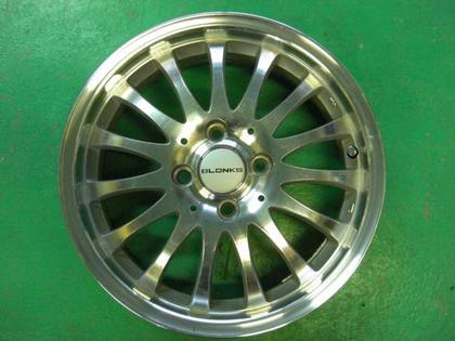 [価格相談有り]15インチ 軽用アルミ リメイクペイント 軽カー用15インチホイール塗り分け塗装｜アルミホイール修理/補修