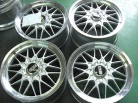 BBS RGⅡ フルオーバーホール修理 ダイヤモンドカット加工