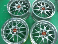 BBS RS-GT フルオーバーホール修理＋DSKからDBKへ色変え塗装