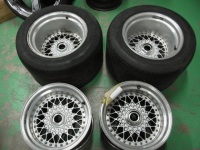 BBS RS 色変えフルオーバーホール修理　＊凄いサイズ！