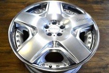 ロリンザーRSK6の21インチを特殊なブラッシュドでカスタム