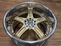 VOLK Racing GT-C 18インチをリバレル極太仕様＆ゴールドに変更