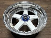 インパルRSの17インチをディスク色変え塗装＆リバレル18インチ化