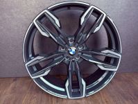 X4 M40i 純正21インチをダークグレー+ブラッシュド/スモークにカスタム