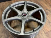 R34GT-R純正ホイールを再塗装(パウダーコート+ウレタン塗装上塗り)