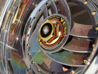 14インチSSR Hiro V-1をレインボーカラー塗装+リバレル15インチ化