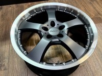 ロリンザーLM5をマットブラック塗装＆リムダイヤモンド加工でO/H