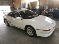 C様のトヨタMR2  オークションで購入の程度の良い中古ドアに交換♫