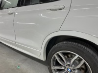 BMW X3 あちこちぶつけた擦った箇所のリフレッシュ塗装修理完了