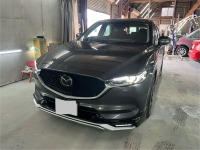 Sさまのマツダ CX-5  マツダ純正エアロ割れ修理でお預かりです♪