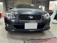 Tさまのスバルレガシィワゴン  純正エアロ修理と加工取付でフルエアロへ♪